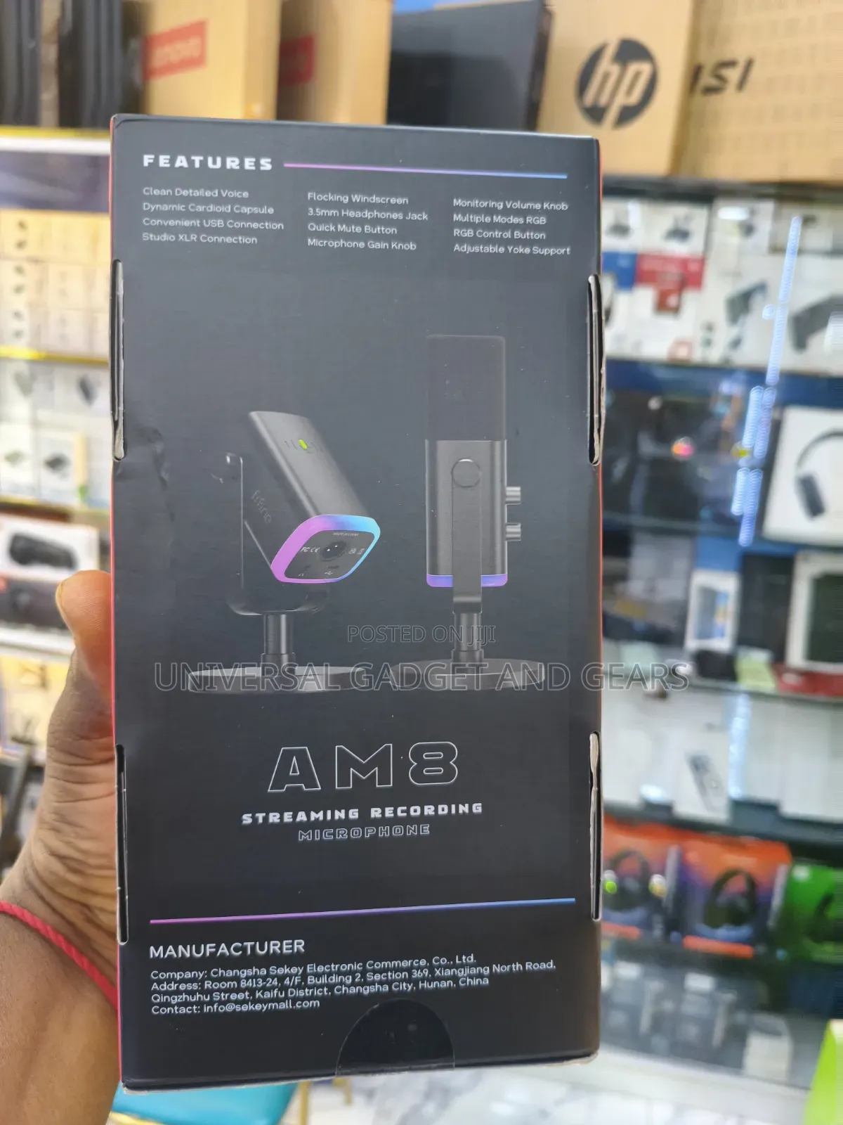 FIFINE AM8 Dynamic XLR/USB Gaming Microphone
Streaming Computer Etc