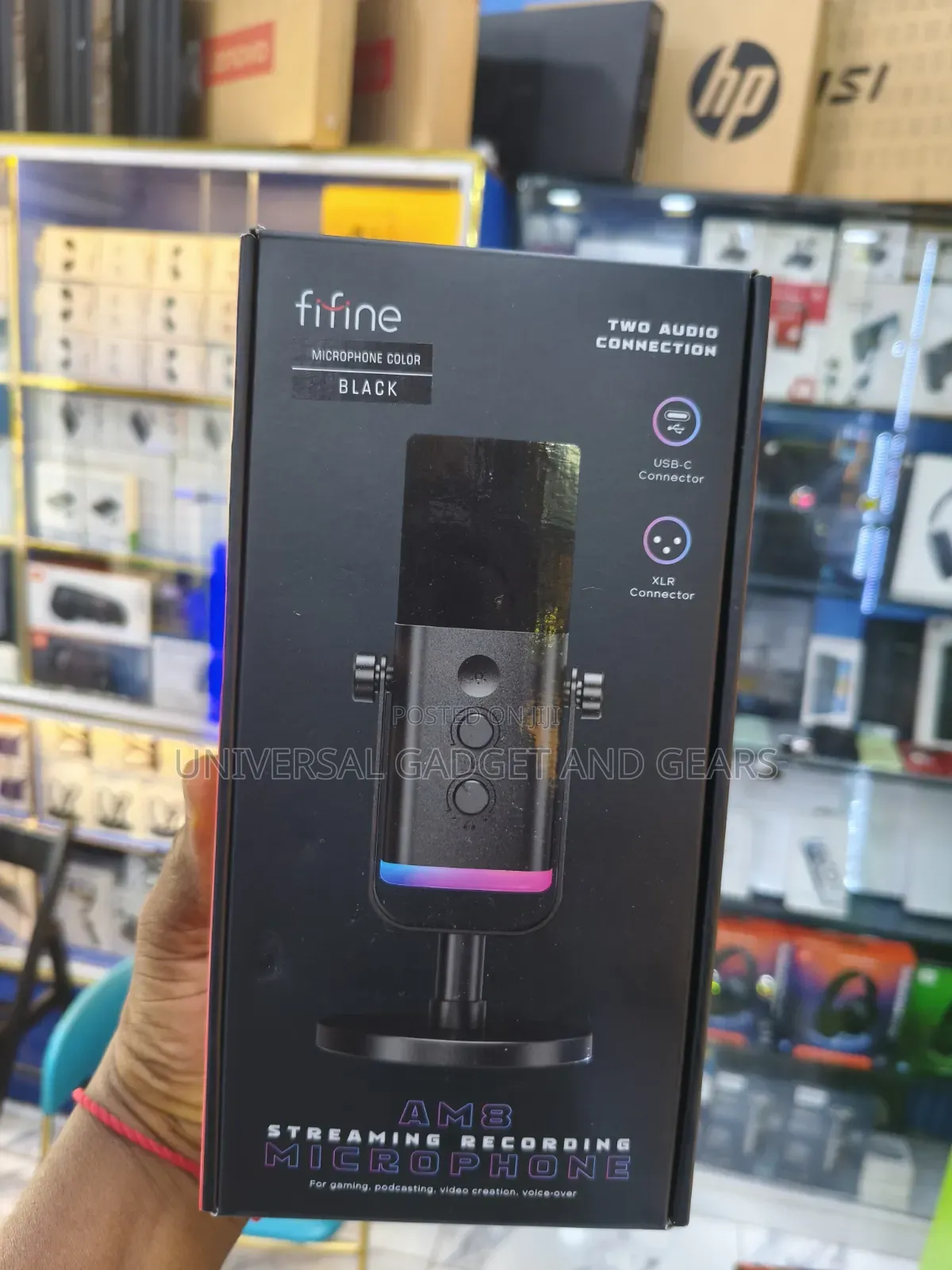 FIFINE AM8 Dynamic XLR/USB Gaming Microphone
Streaming Computer Etc