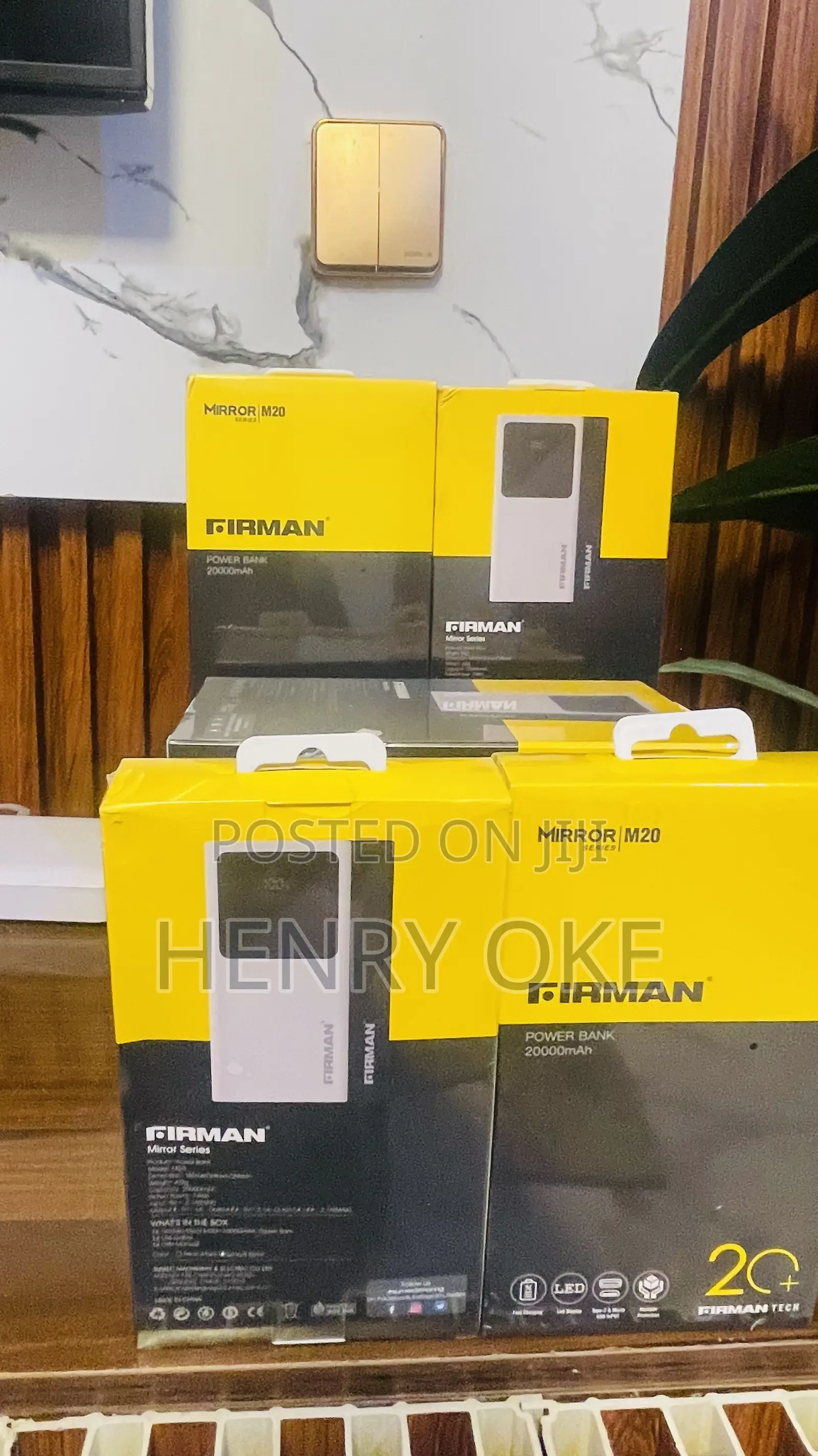 20,000 Mah FIRMAN POWRBANK