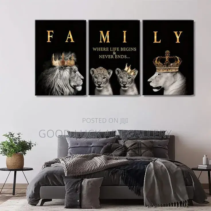 Set of 3 Family Art
