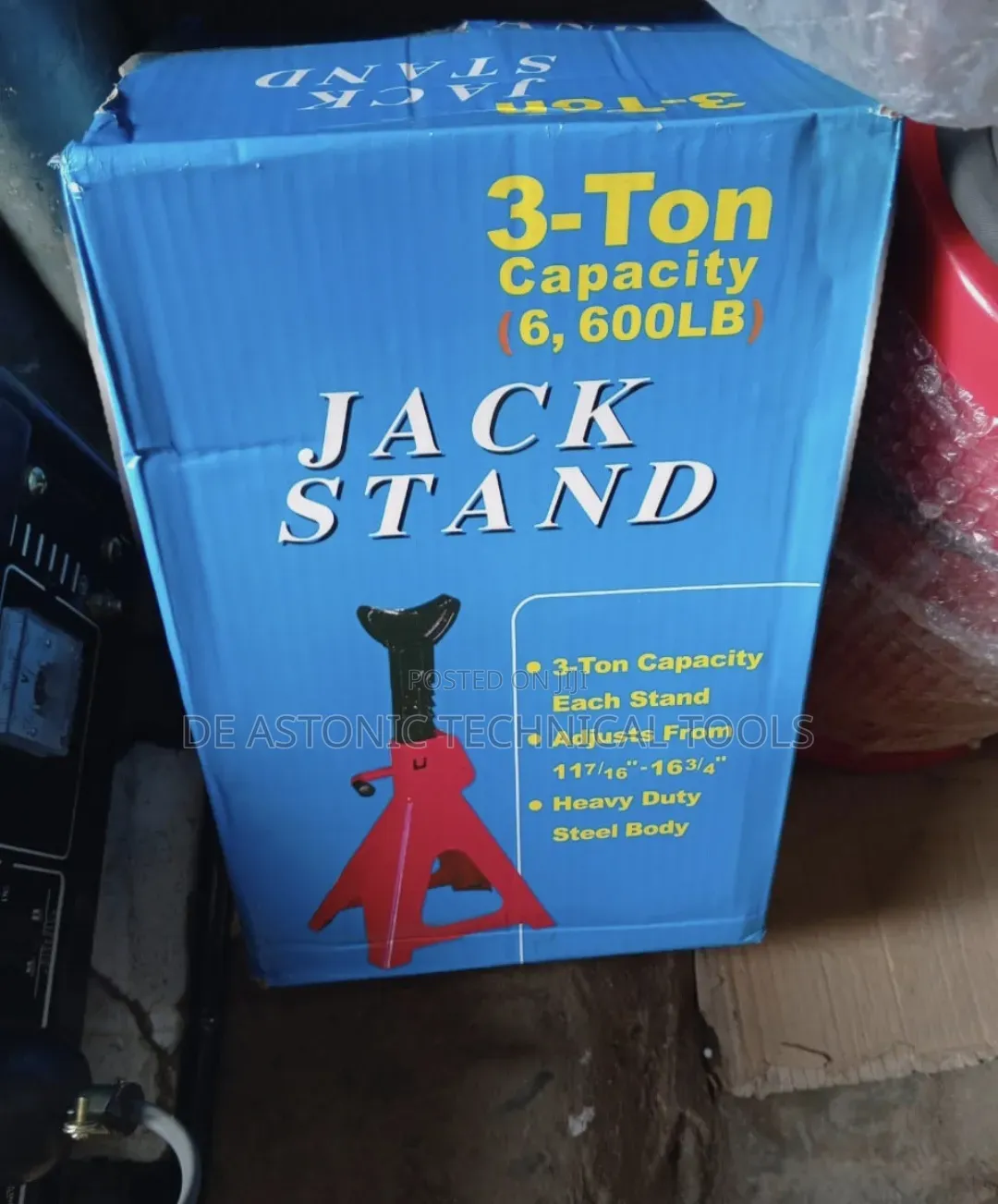 3 Tonne Hydraulic Floor Jack + 3 Tonne Jack Stand Combo