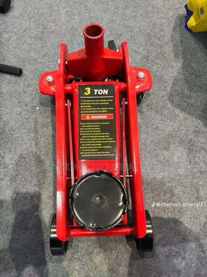 3 Tonne Hydraulic Floor Jack + 3 Tonne Jack Stand Combo