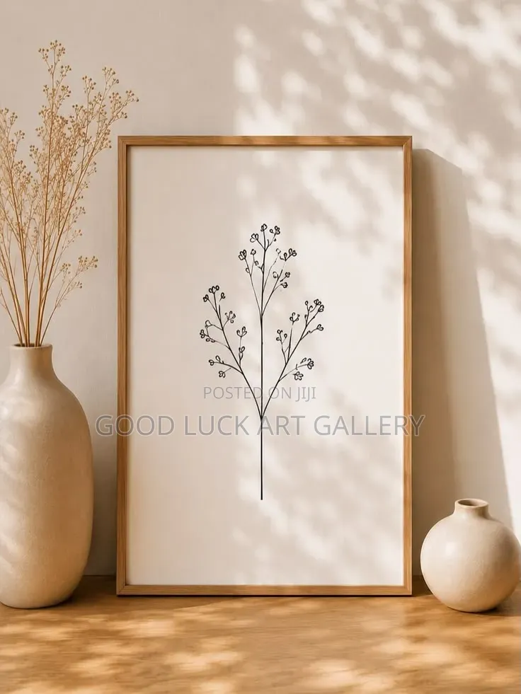 Minimalist Grass Wall Art