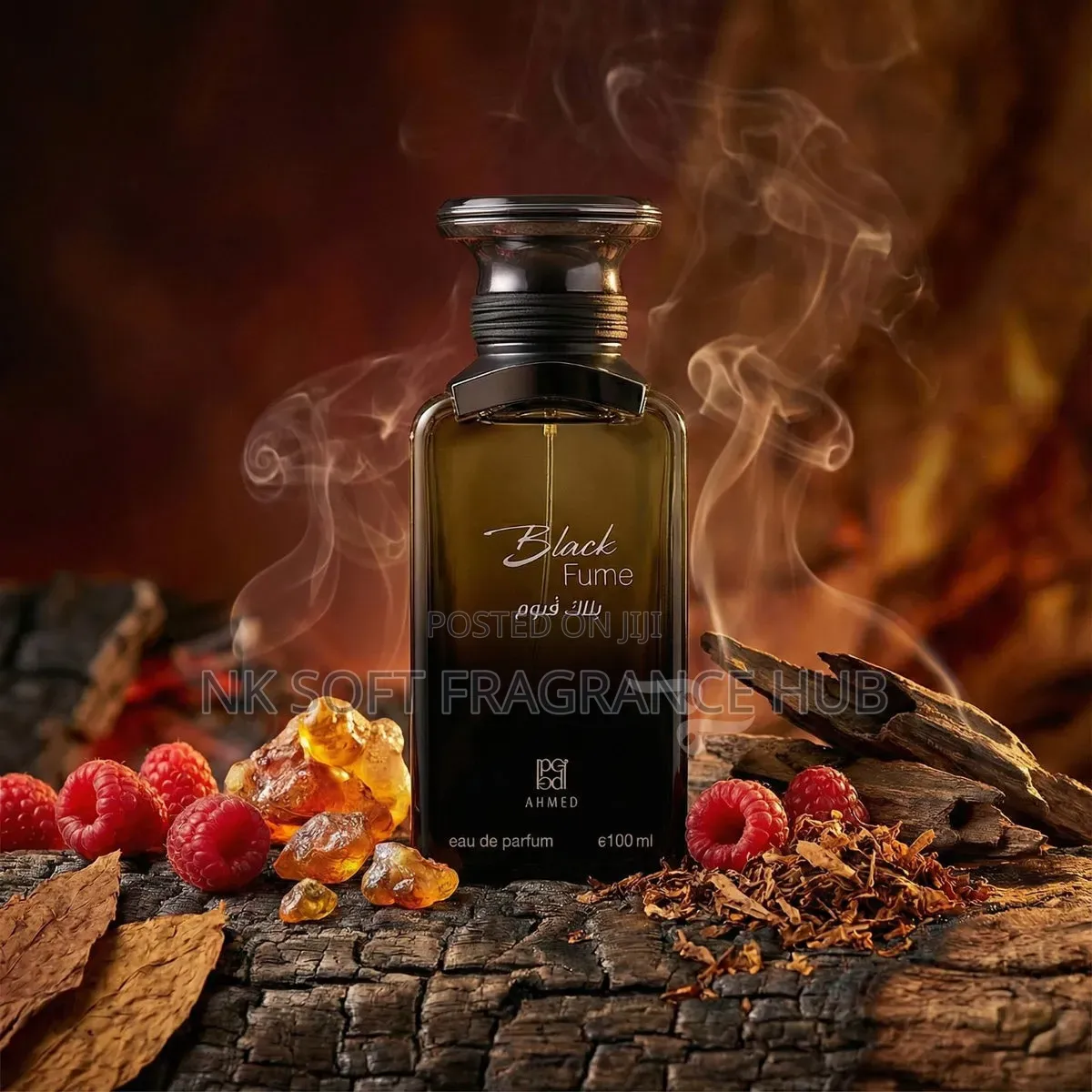 Black Fume Extrait 100ml by Ahmed Al Maghribi
