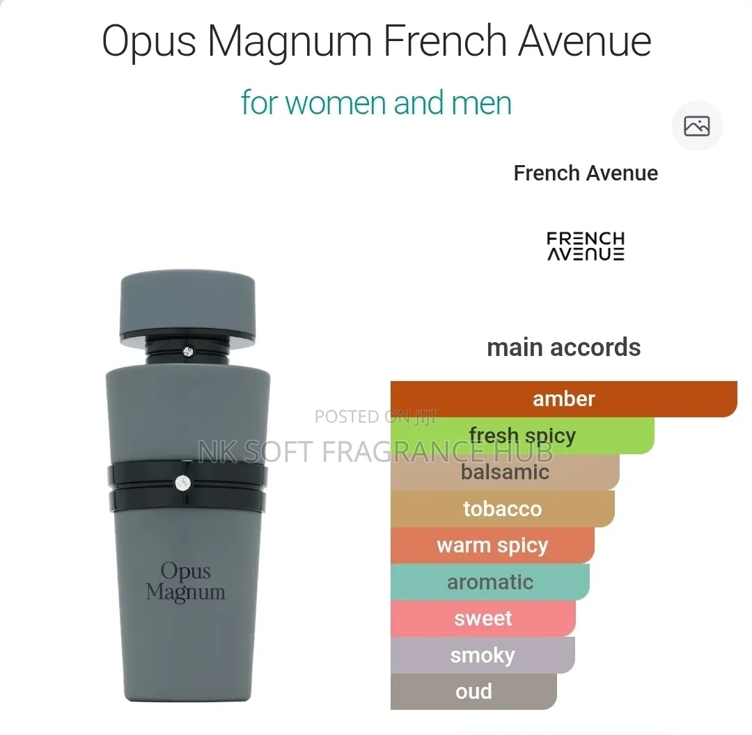 Opus Magnum Perfume 100ml by French Avenue
