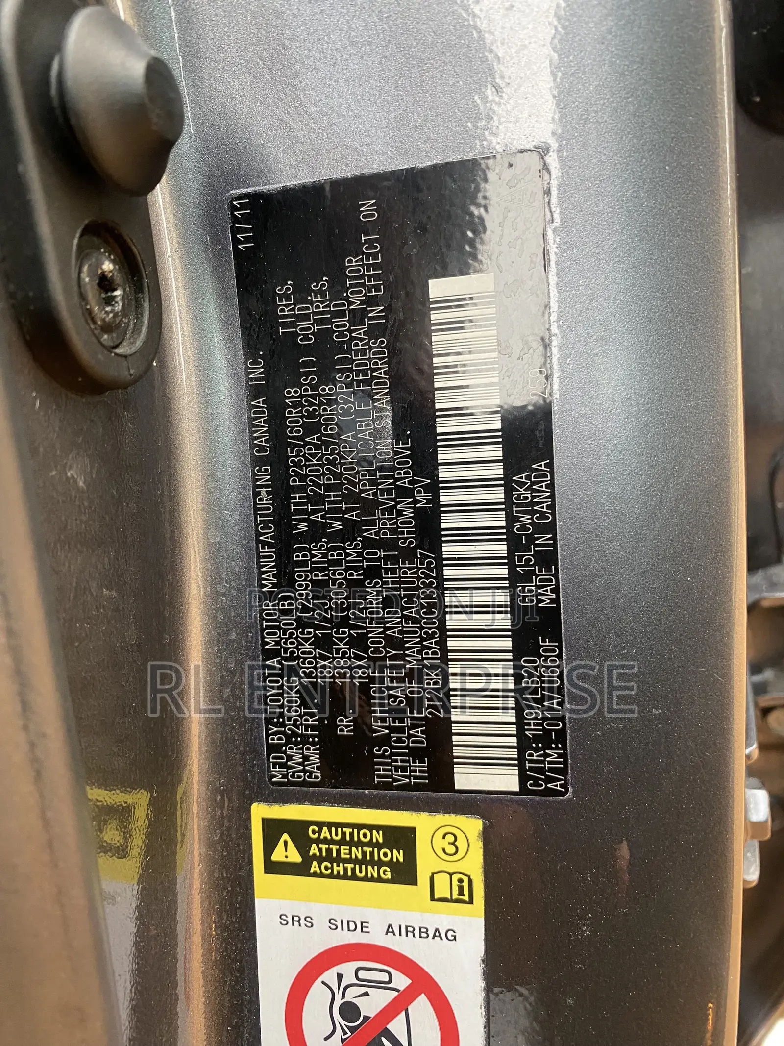 Lexus RX 350 AWD 2012 Gray