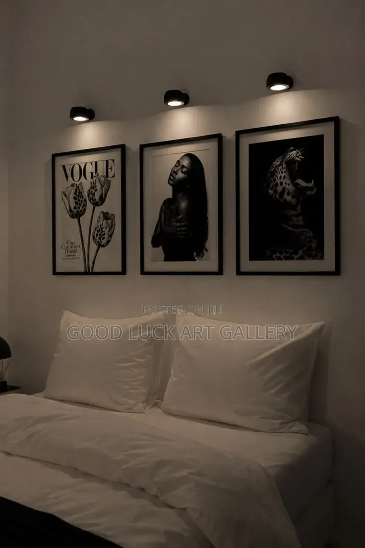 Luxury Black and White Wall Art