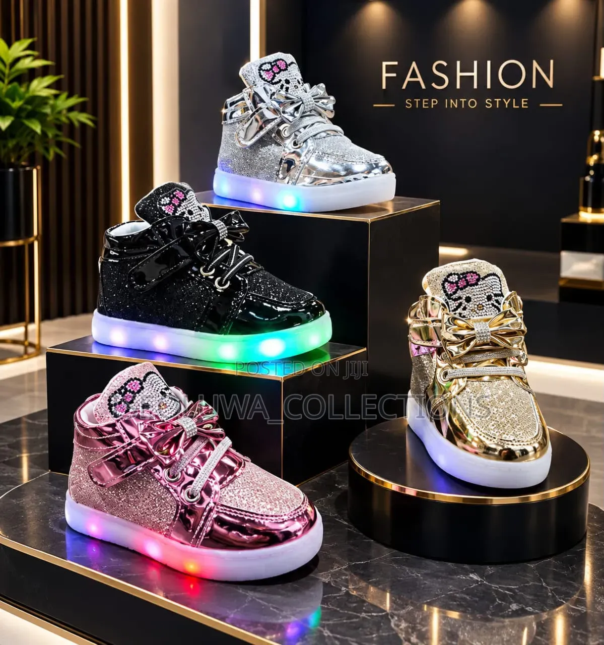 Children's Light Sneakers Size 25-30