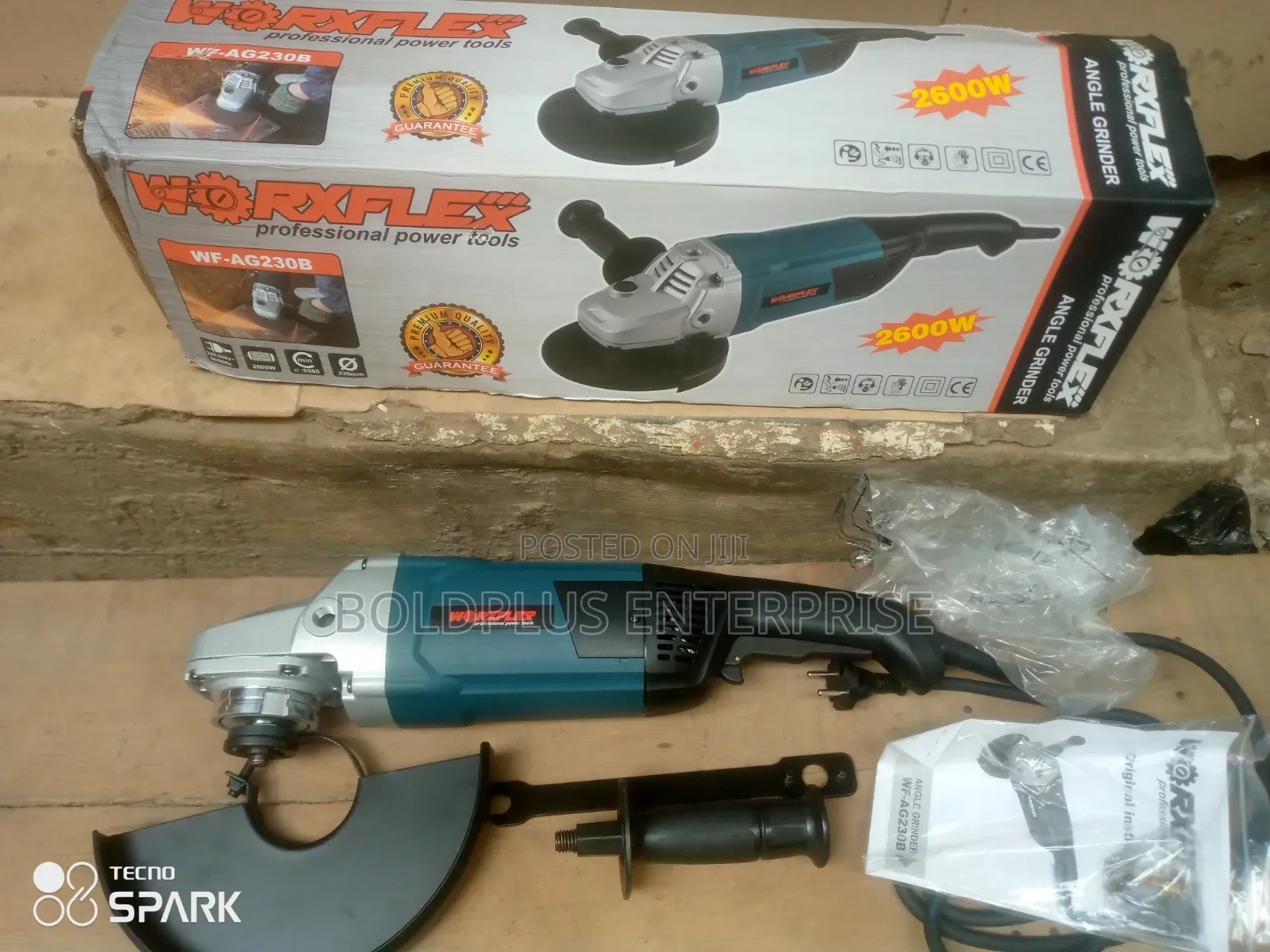 2600 Watts 9 Inches Copper Angle Grinding Machine