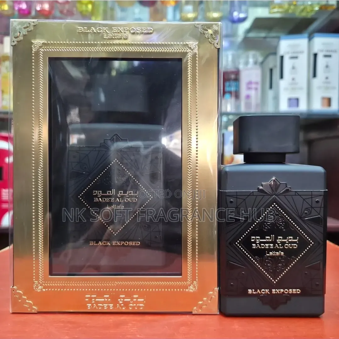 Badee Al Oud Black Exposed Perfume 100ml by Lattafa