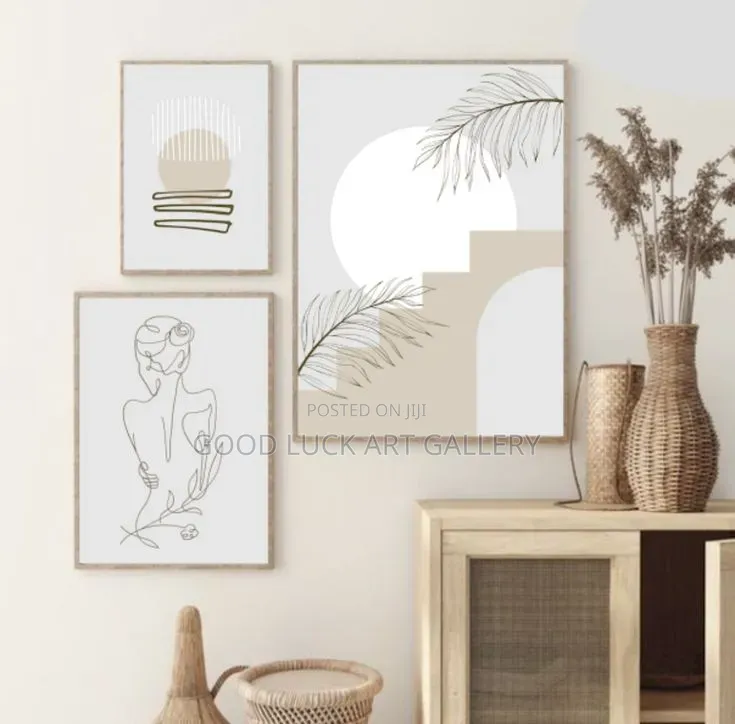 Abstract Geometric Print Art