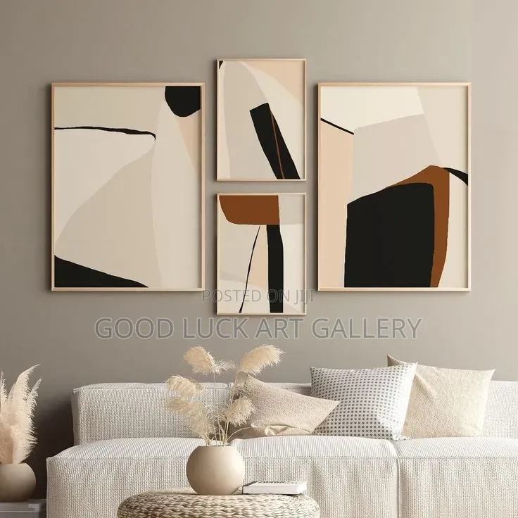 Abstract Geometric Print Art