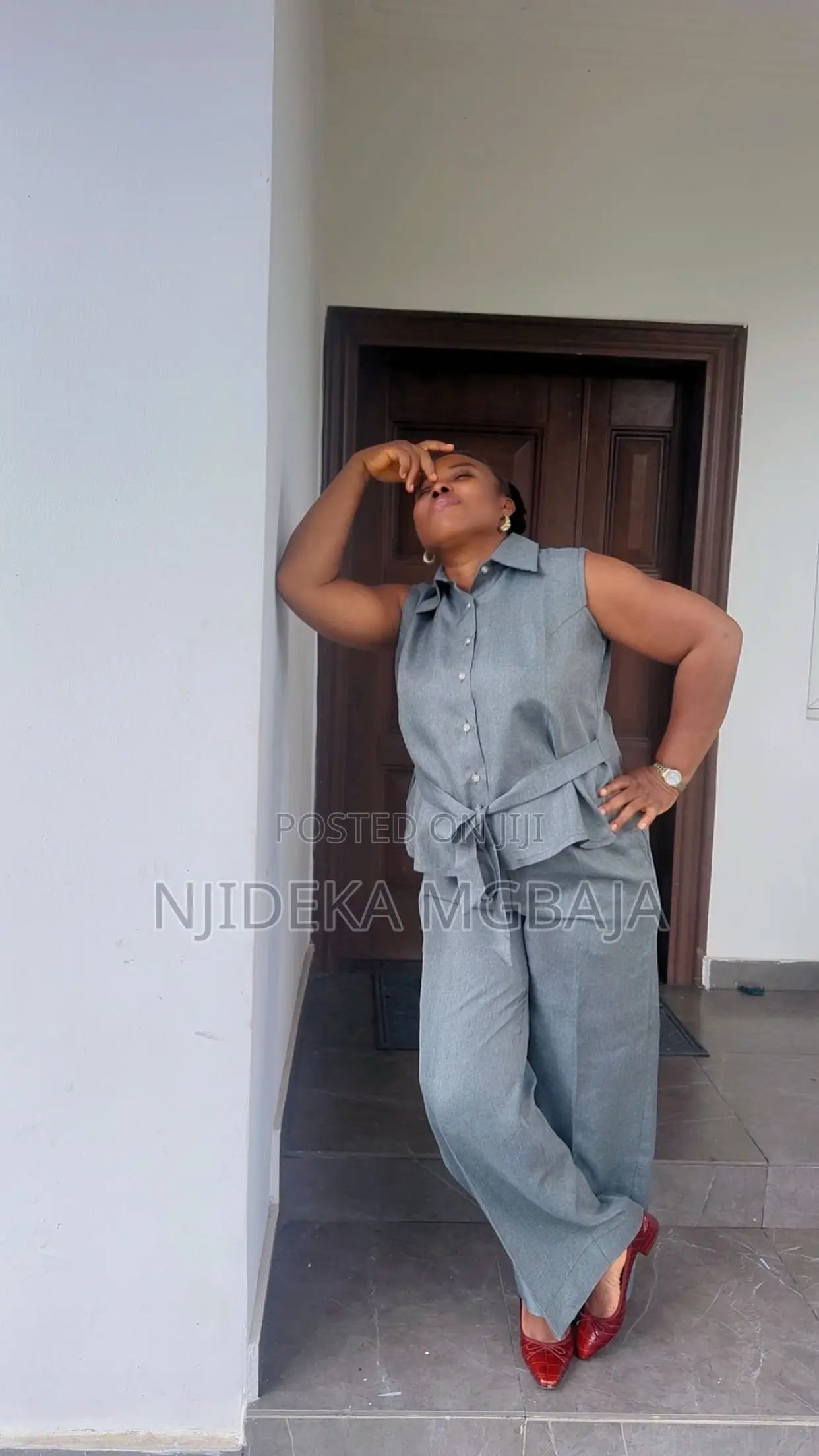 Elegant Grey Two-Piece Set – RTWbyJide