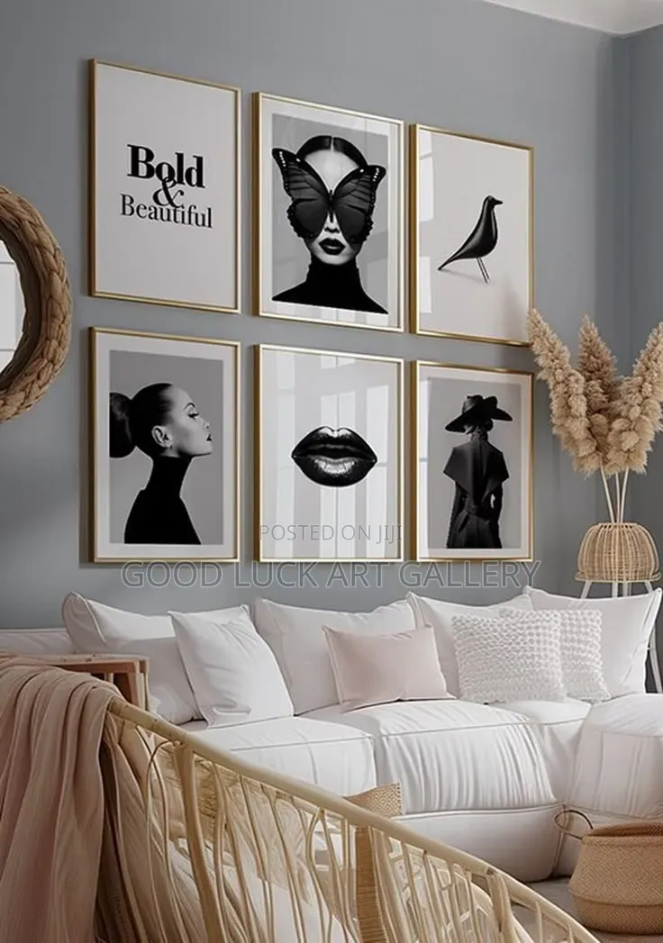 Gold Acrylic Pictures
