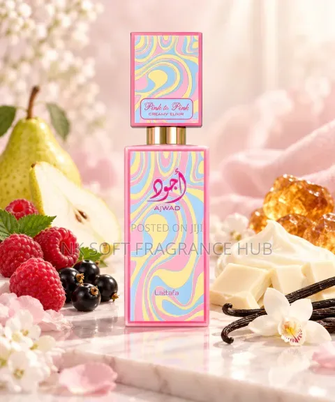 Ajwad Pink to Pink Creamy Elixir Perfume 60ml by Lattafa
