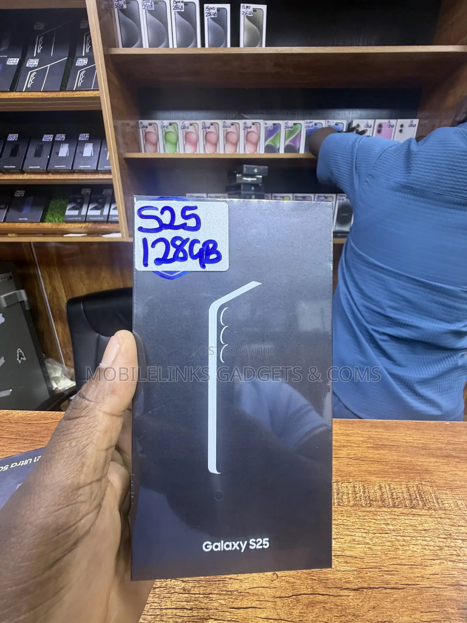 New Samsung Galaxy S25 128 GB Blue