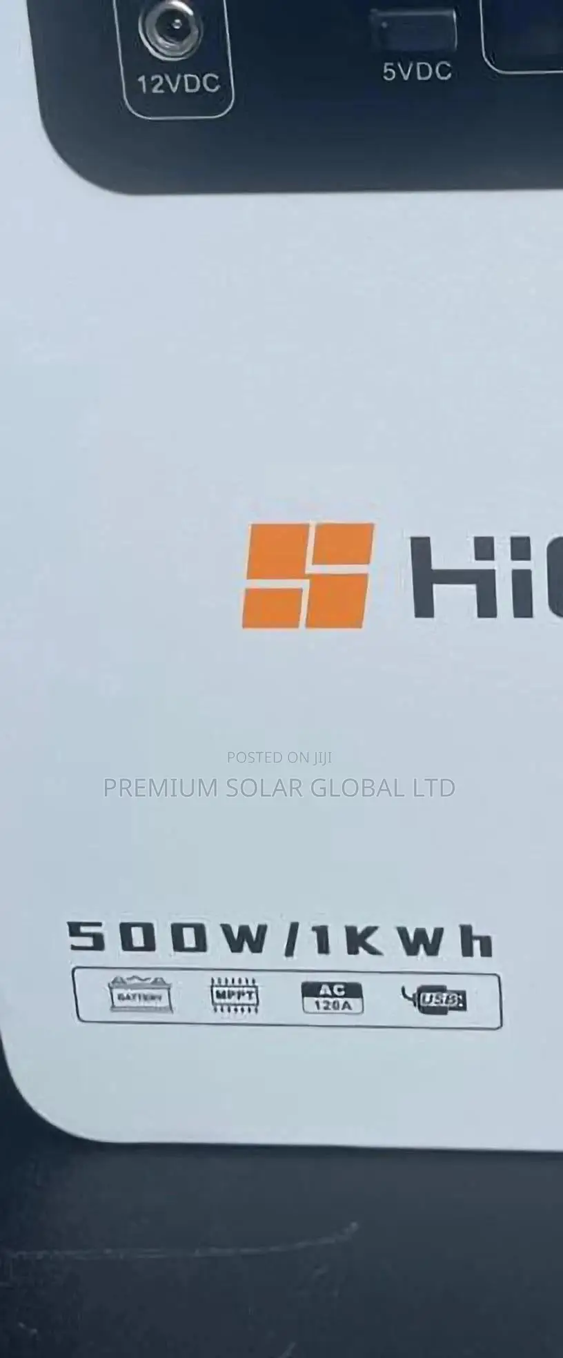 Hicces 500w / 1kwh Power Tank Solar Generator