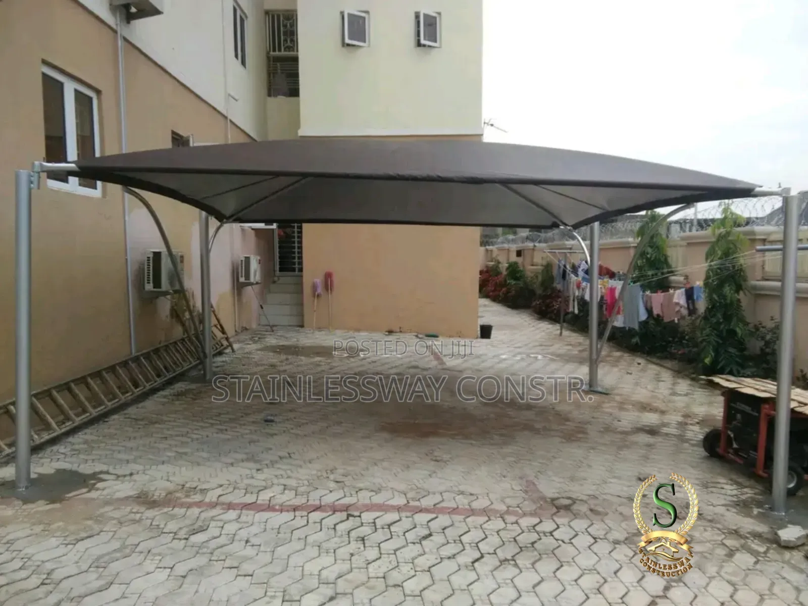 Budget Friendly Galvanized Carport for Home Carpark - 2 Cars