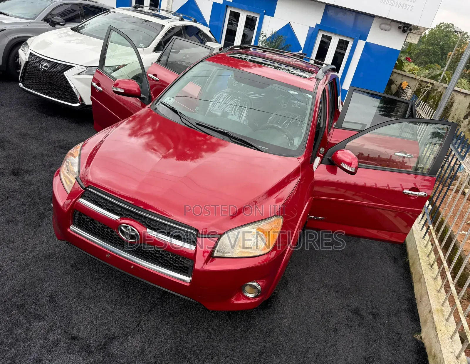 Toyota RAV4 2007 Red