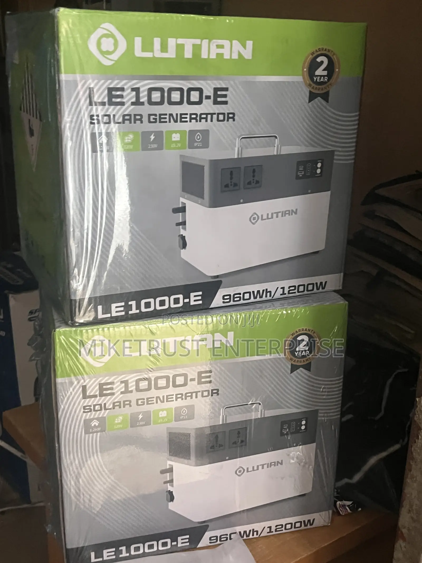 1200W Lutian Solar Generator. 24hour Electricity