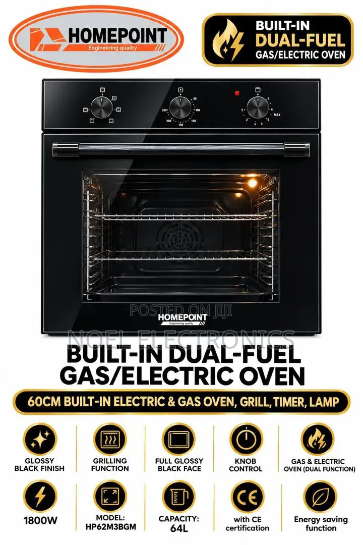 Homepoint Built-in Gas and Electric Oven (Hp62m3bgm)