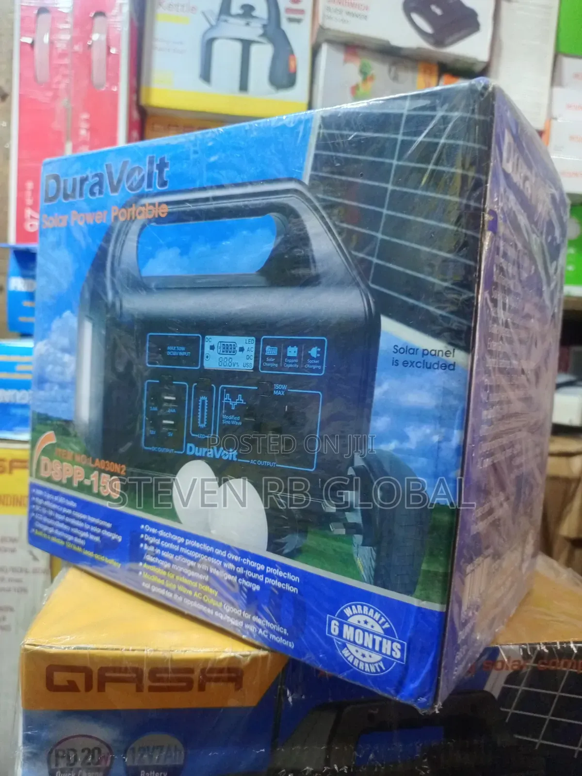 Duravolt DSPP-150 Solar Power Station | 150w