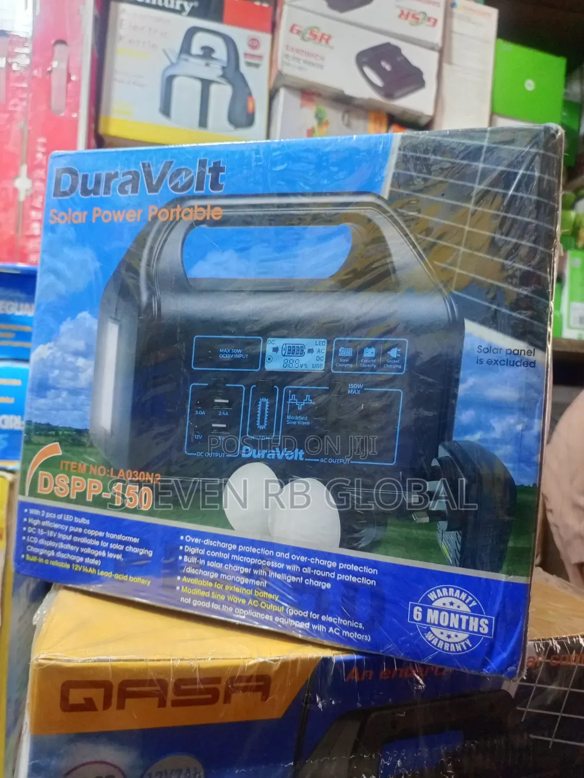 Duravolt DSPP-150 Solar Power Station | 150w