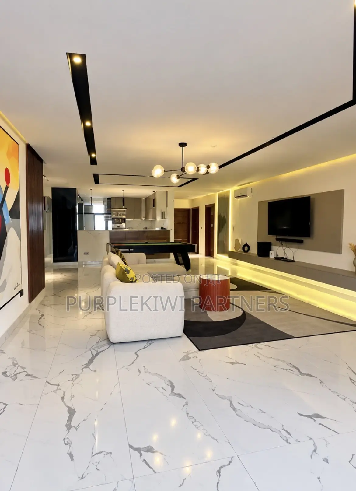 Furnished 3bdrm Apartment in Joneers Court, Lekki Phase 1 for rent