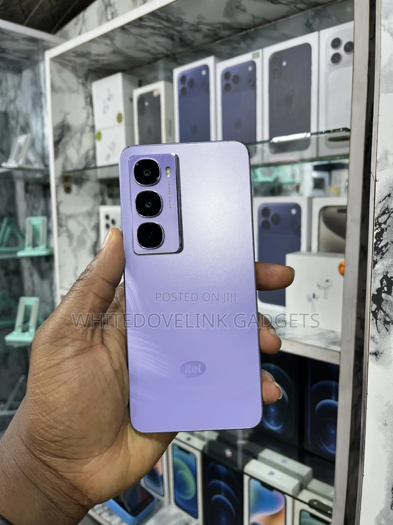 Itel City 100 128 GB Purple