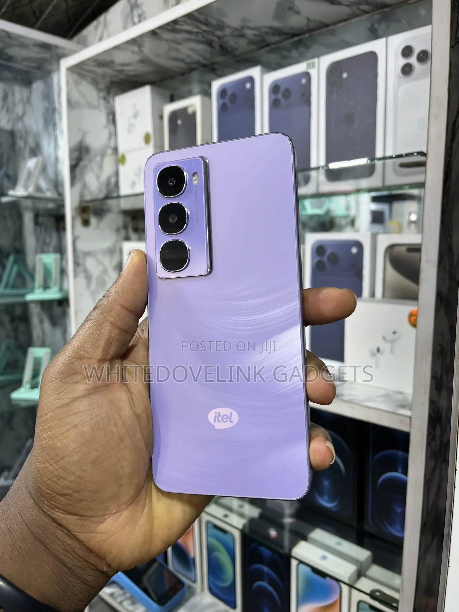 Itel City 100 128 GB Purple