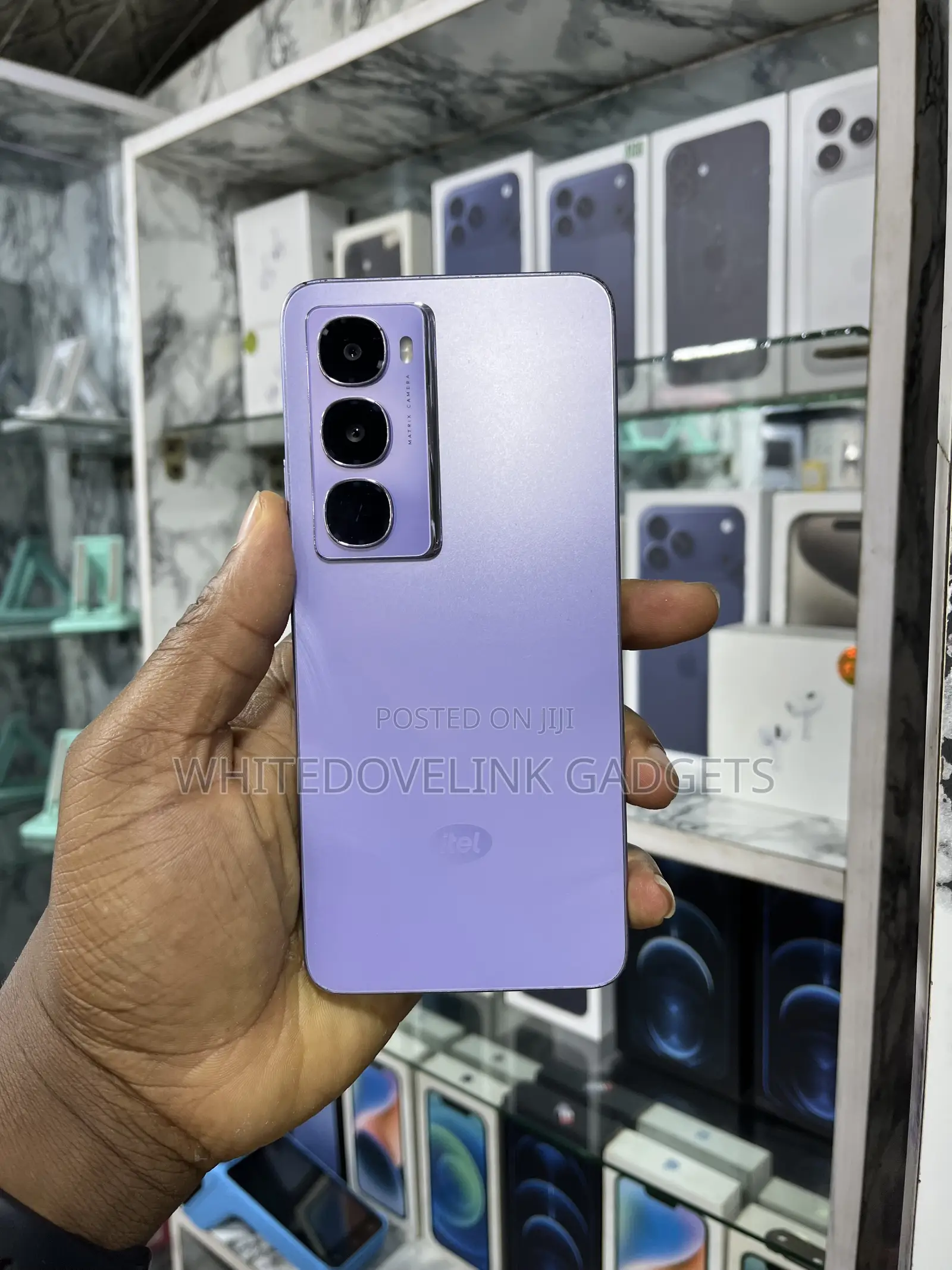 Itel City 100 128 GB Purple