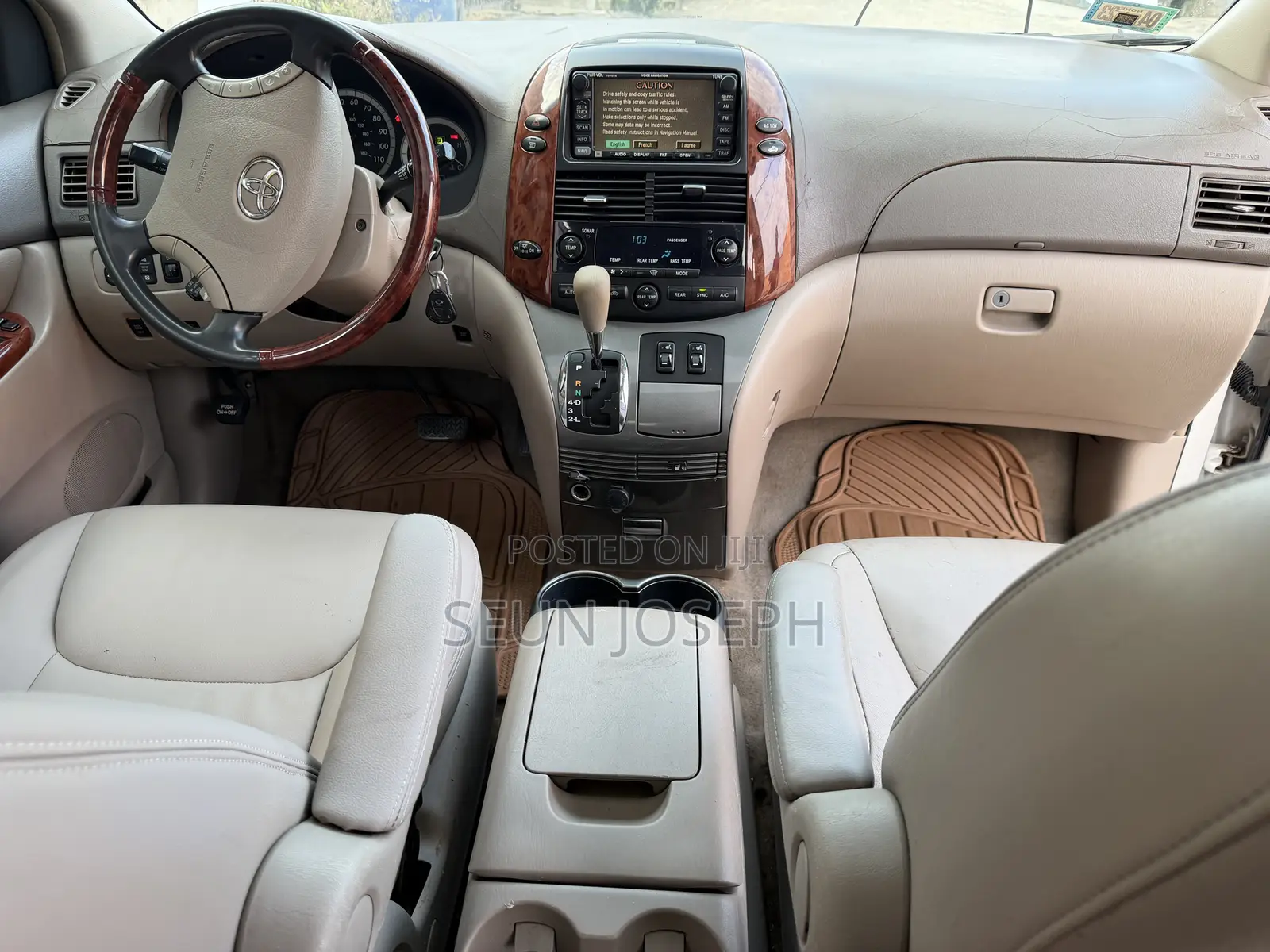 Toyota Sienna XLE Limited 2005 White
