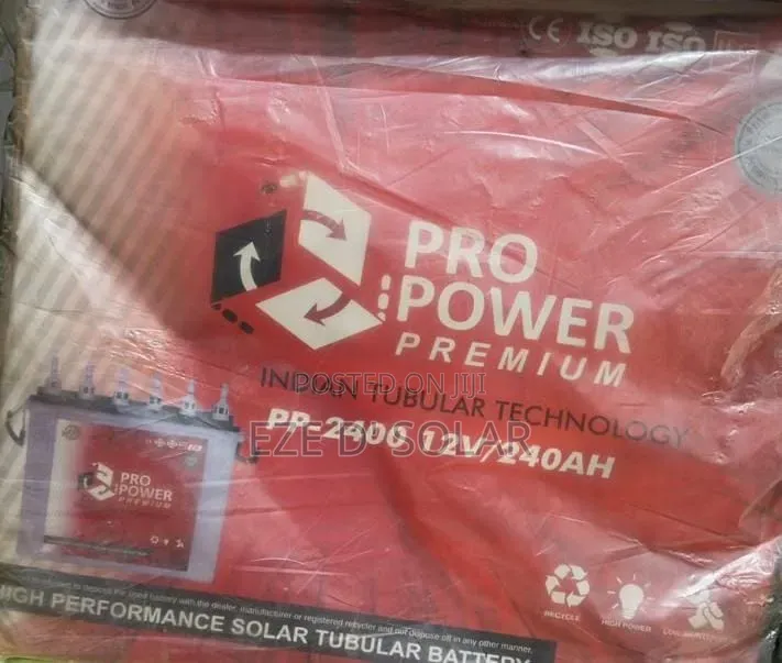 12/240 Tubular Battery