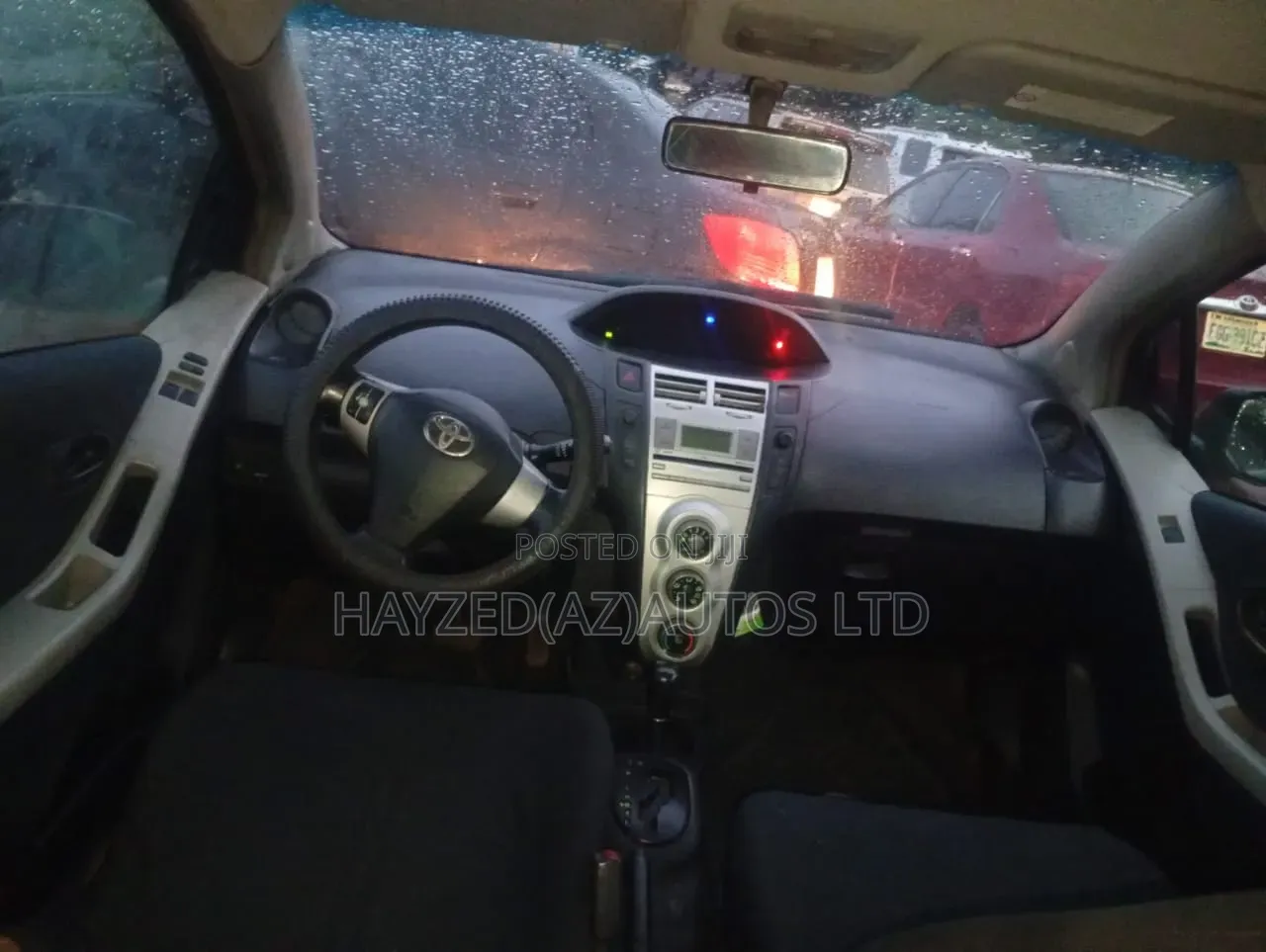 Toyota Yaris 2008 Maroon
