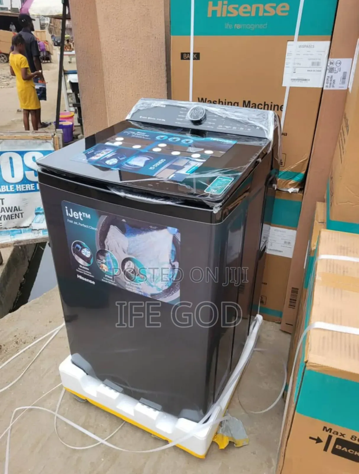 Original Hisense 11KG Automatic Washing Machine Top Load Washer Spin