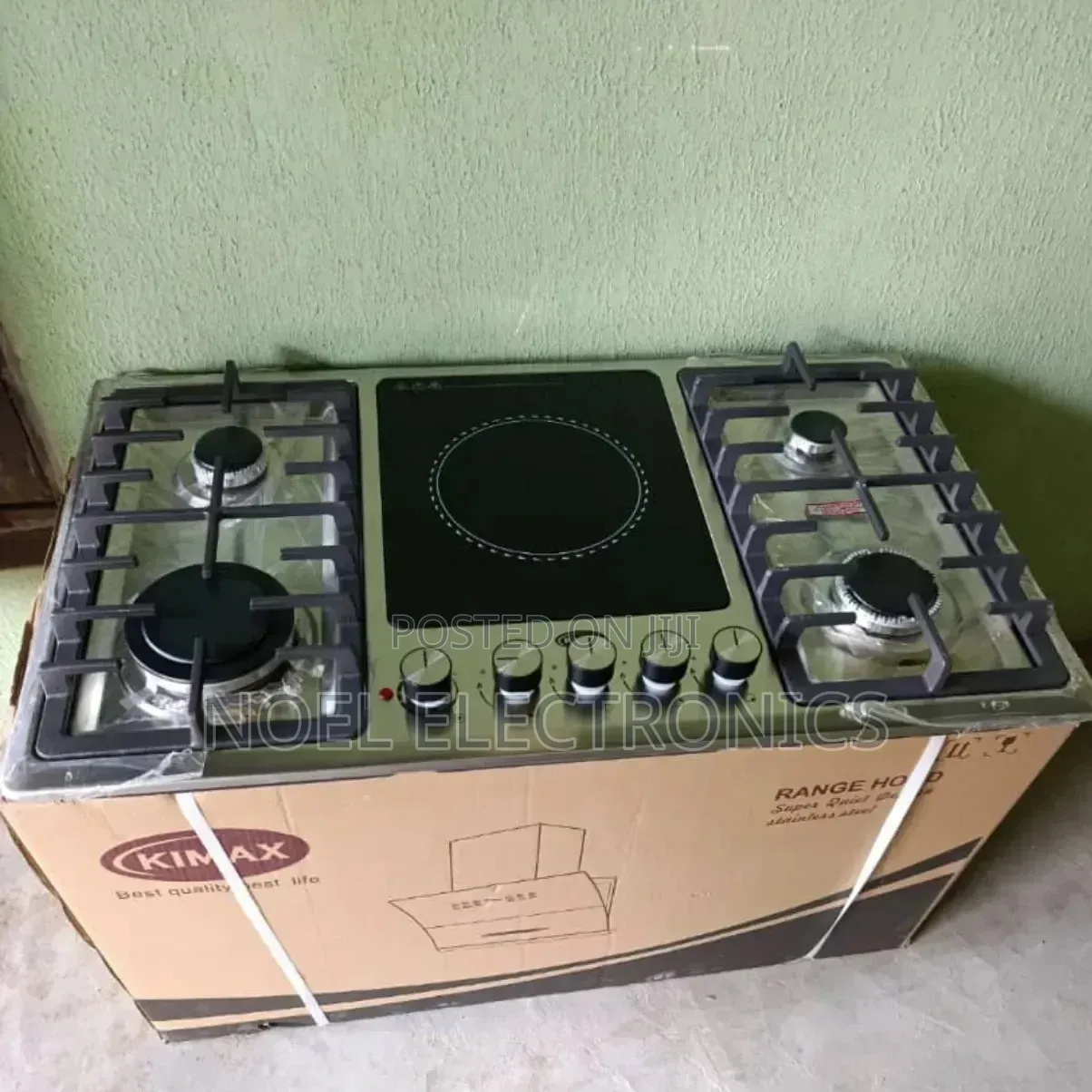 Kimax 4 Gas 1 Electric Luxury Inbuilt Cooker