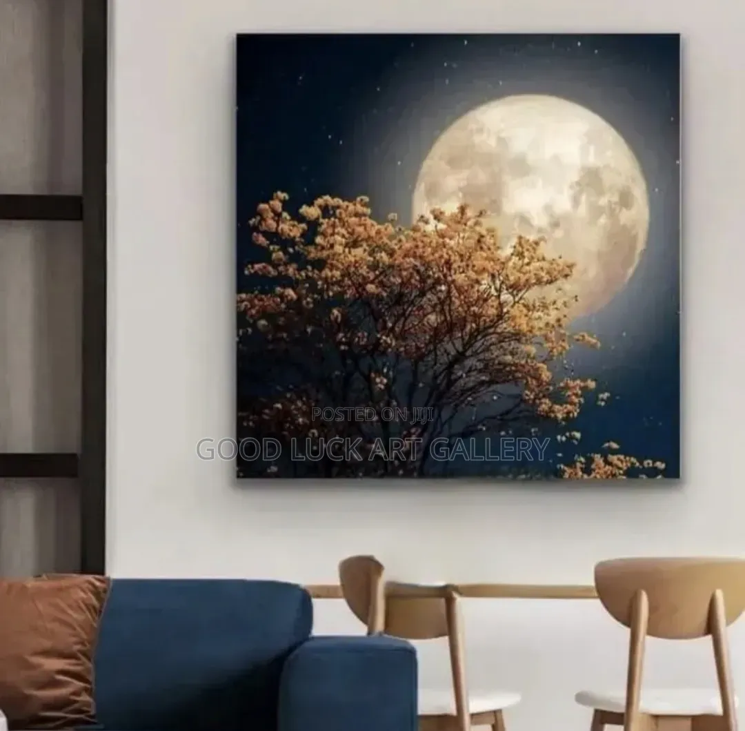 Full Moon Canvas Art