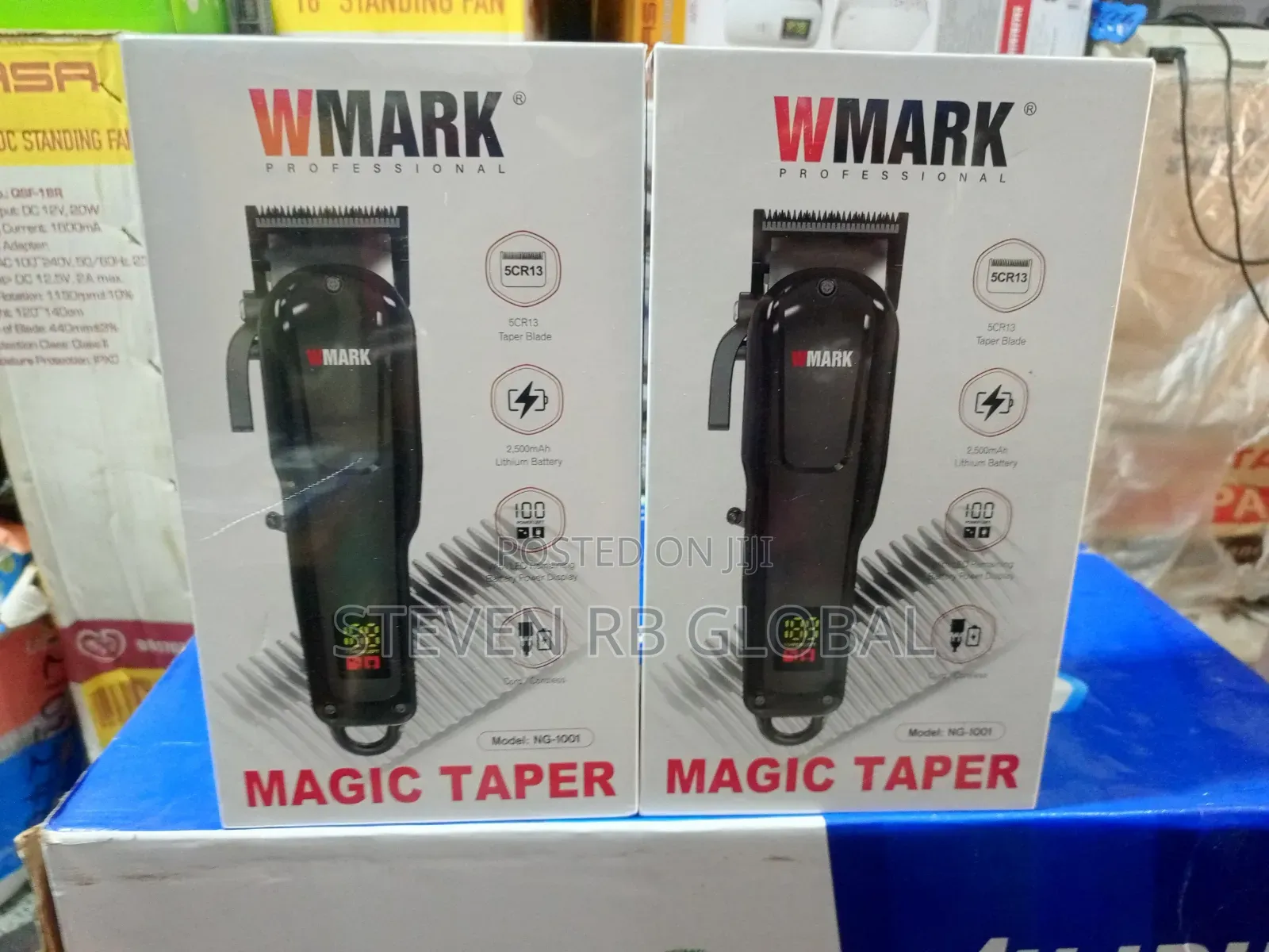Wmark Professional Rechargeable Hair Clipper | Ng-1001