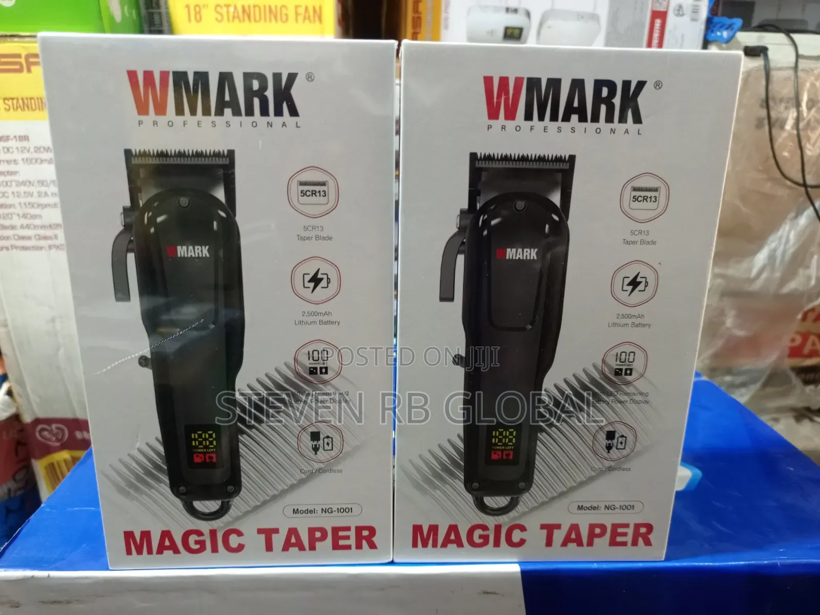 Wmark Professional Rechargeable Hair Clipper | Ng-1001