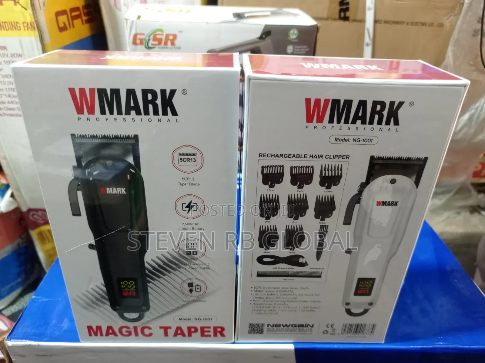 Wmark Professional Rechargeable Hair Clipper | Ng-1001