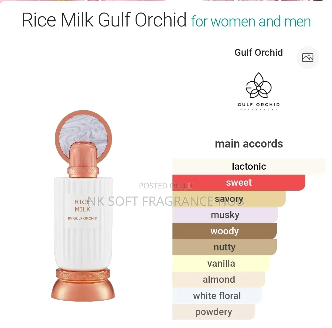 Rice Milk Perfume 100ml by Gulf Orchid