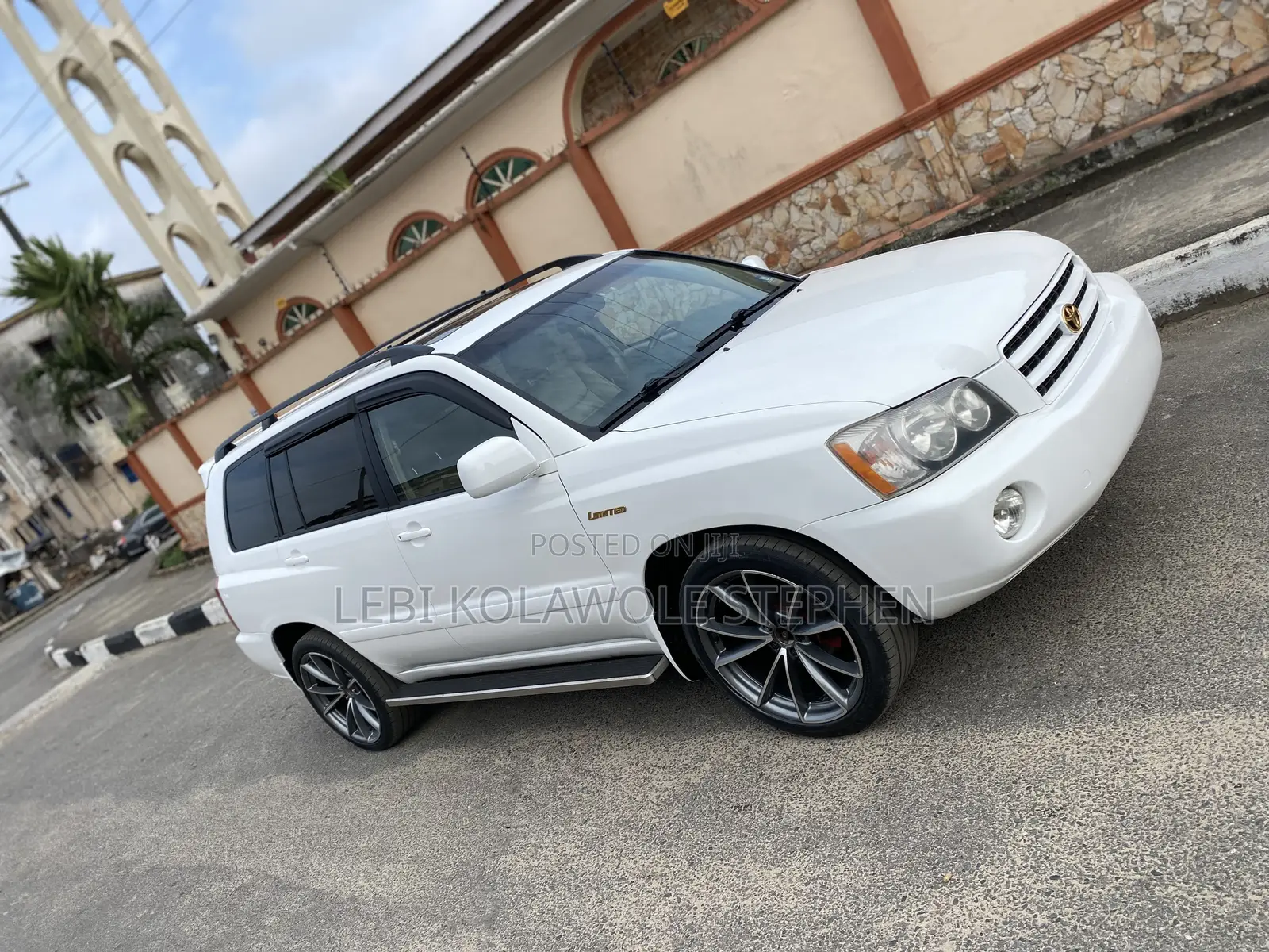 Toyota Highlander Limited V6 AWD 2002 White