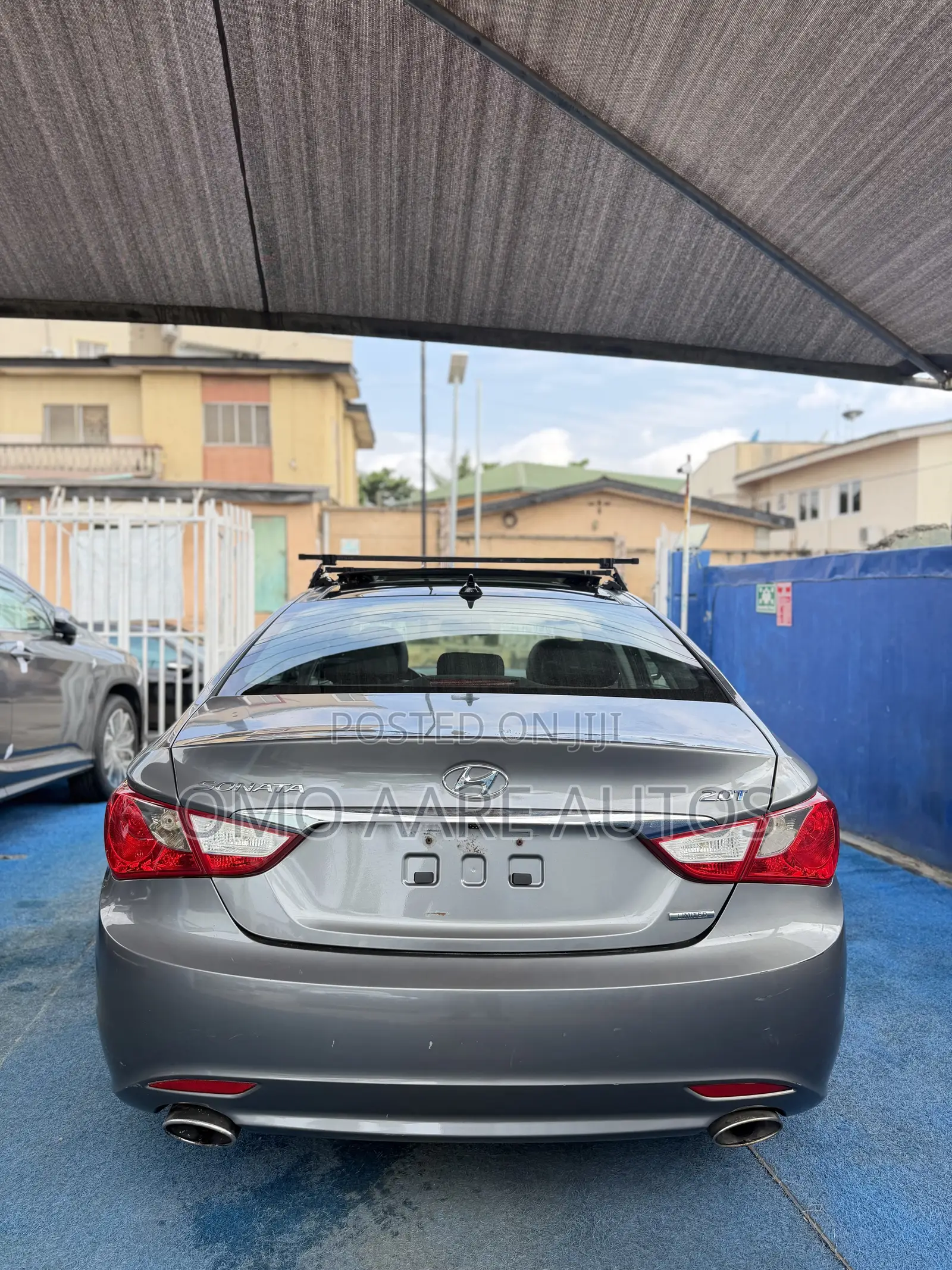 Hyundai Sonata Limited 2.0T Sedan (2.0L 4cyl 6A) 2013 Gray