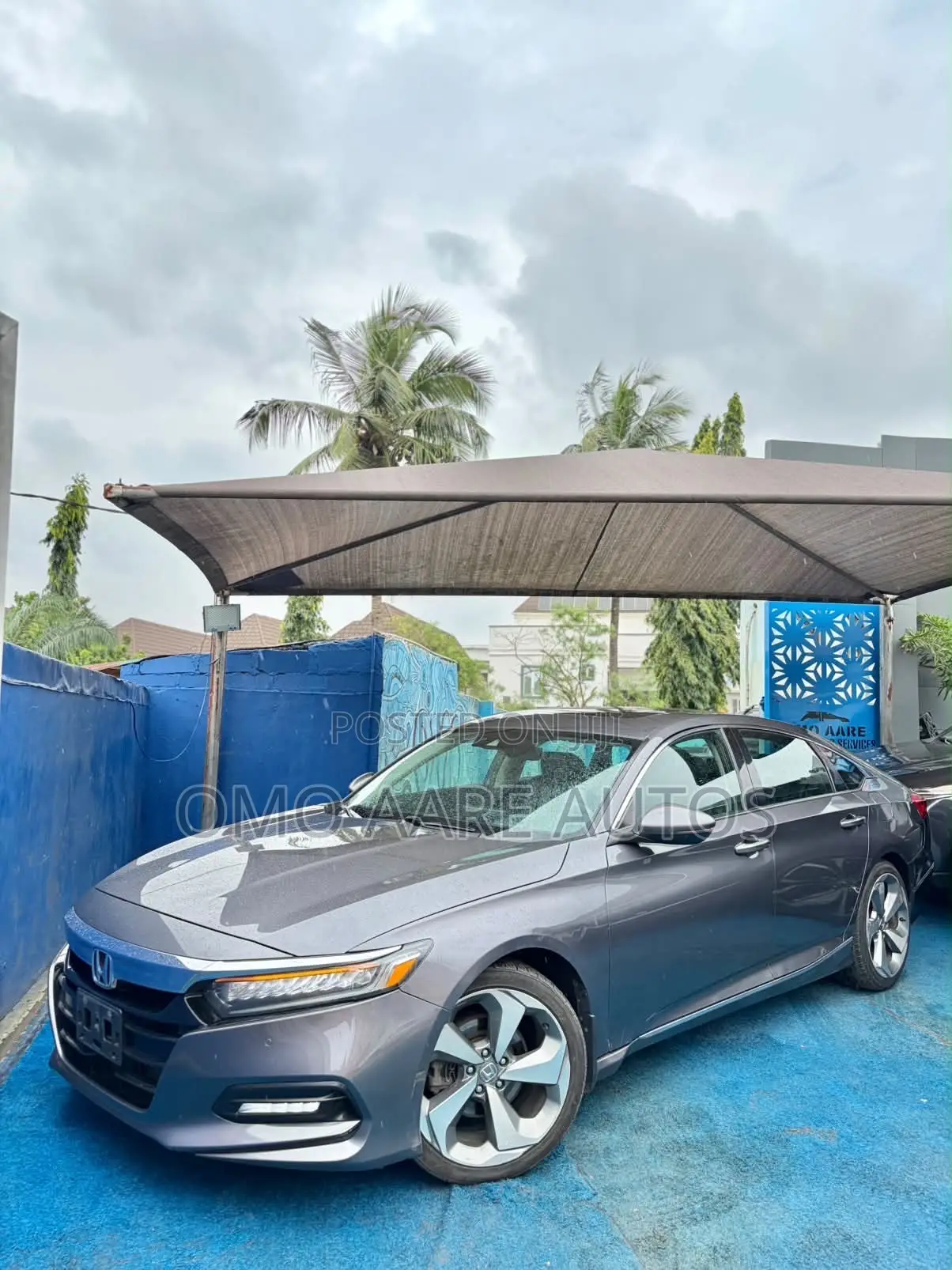 Honda Accord Touring 2018 Gray