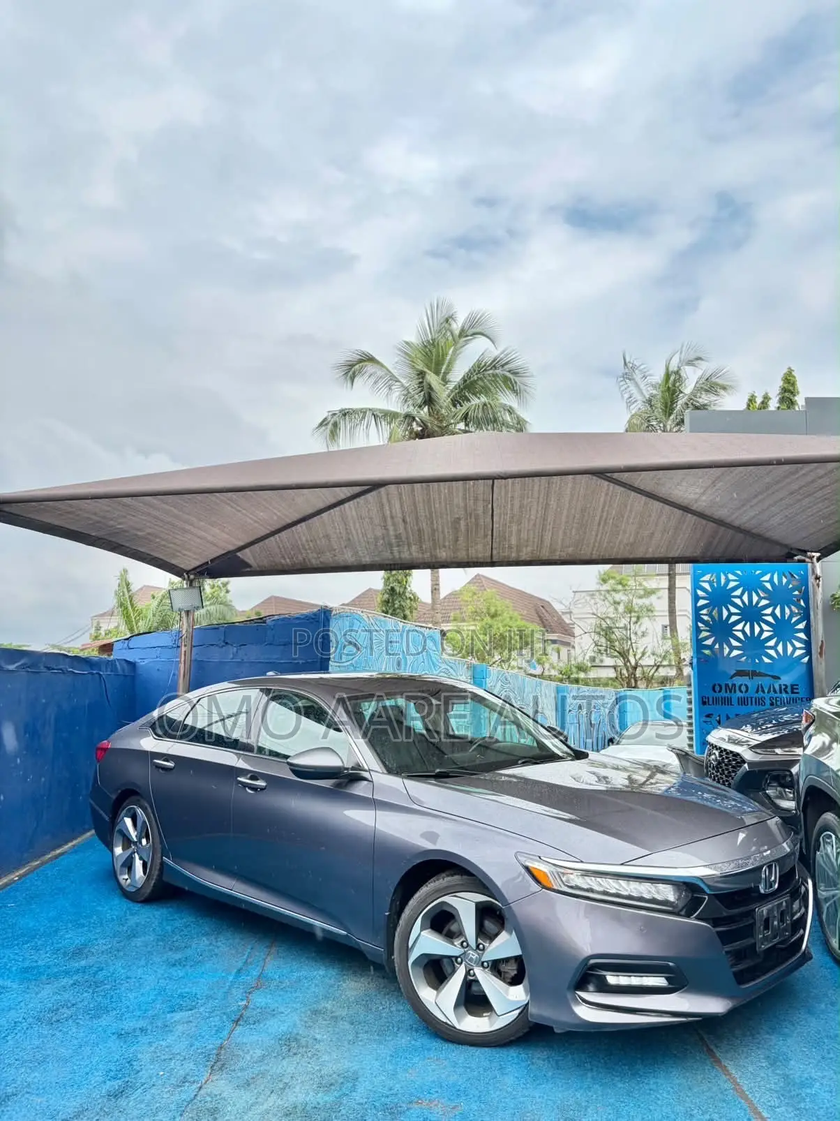 Honda Accord Touring 2018 Gray
