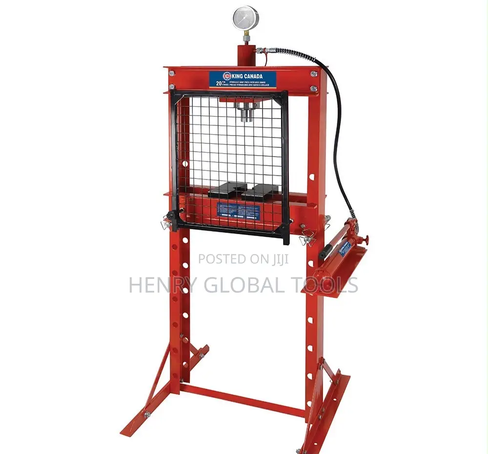 20 Ton Hydraulic Shop Press – Heavy Duty