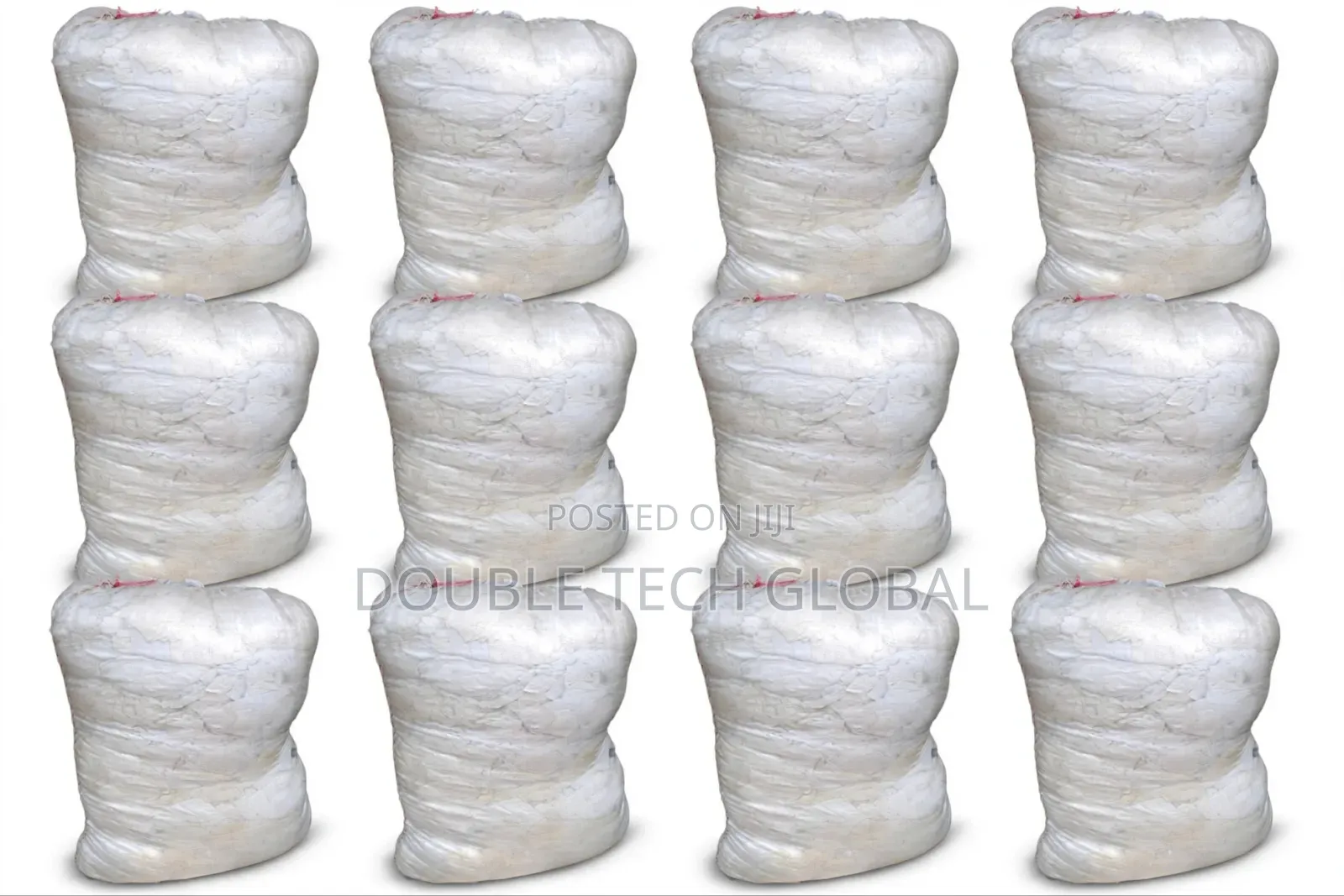 50KG Industrial White Cotton Rag / Cleaning Cloth - Offshore Grade -