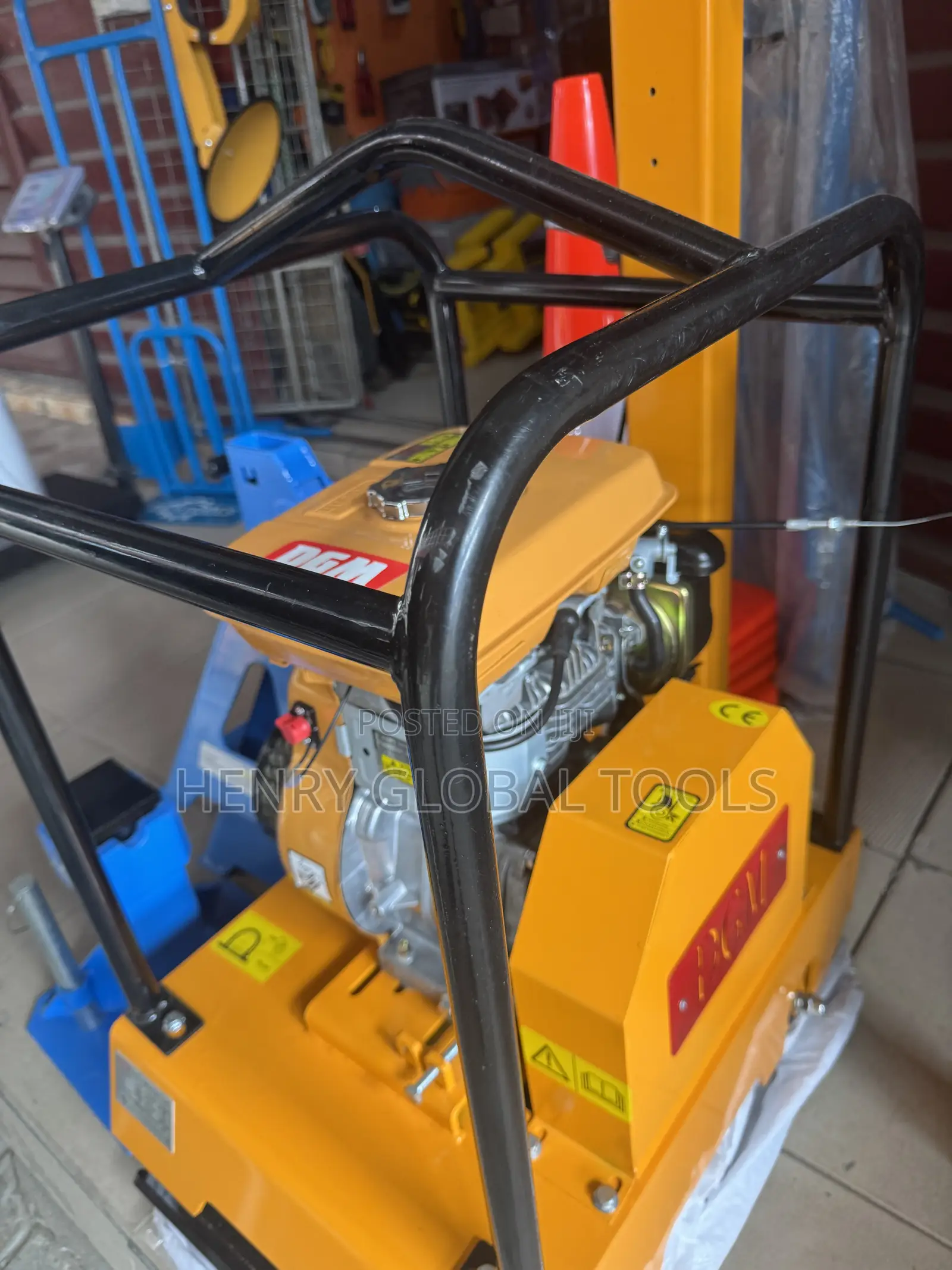 DGM C-120t Heavy-Duty Petrol Plate Compactor