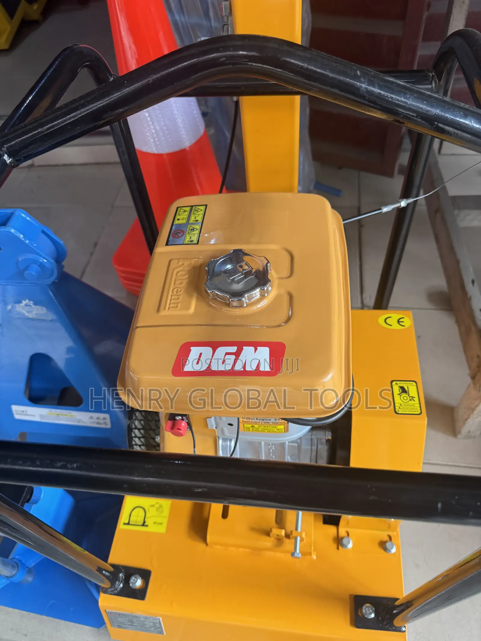 DGM C-120t Heavy-Duty Petrol Plate Compactor