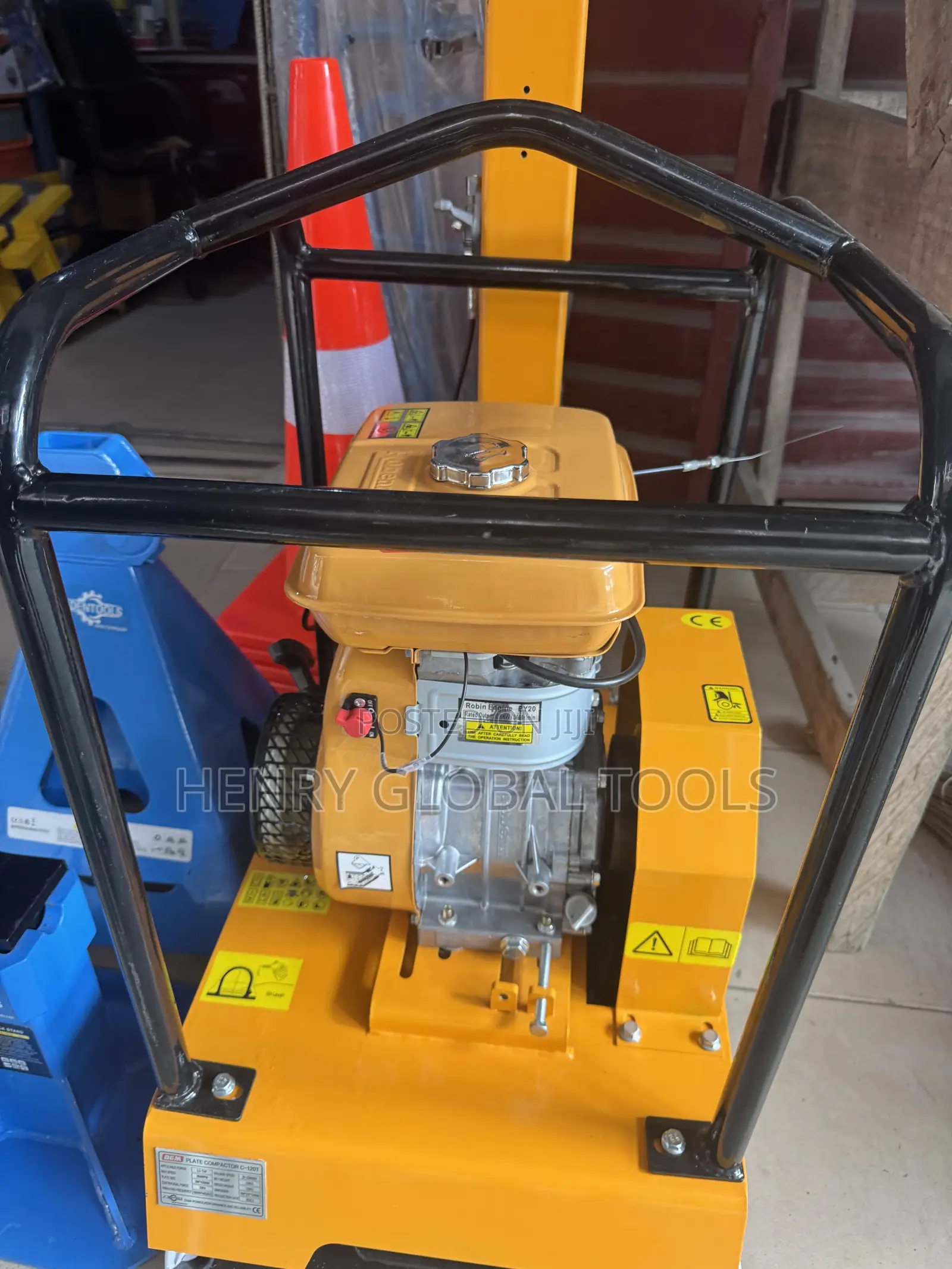 DGM C-120t Heavy-Duty Petrol Plate Compactor